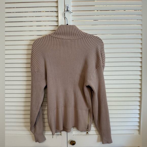 Varley Mayfair Ribbed Knit Mock neck Sweater - Picture 8 of 8